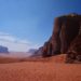 Ausblick über die Wüste Wadi Rum