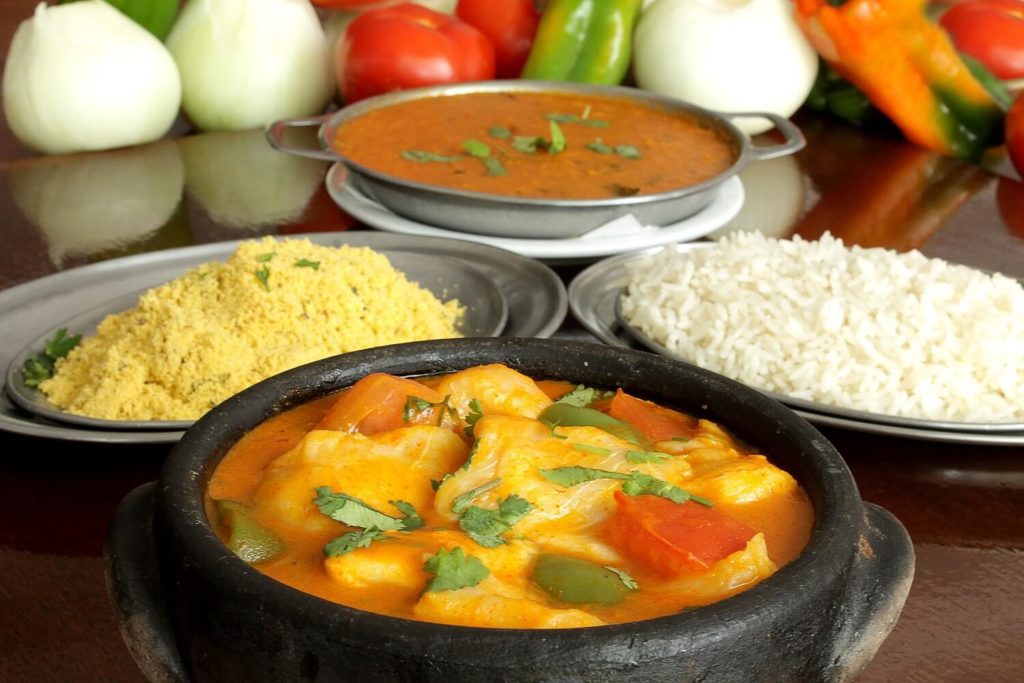 Moqueca - Reis, Fisch - Typisch bahianisches Essen 